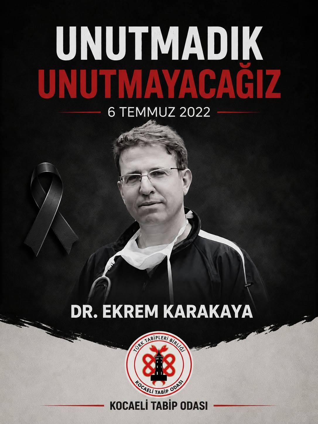 Unutmadık Unutmayacağız . Dr.Ekrem Karakaya